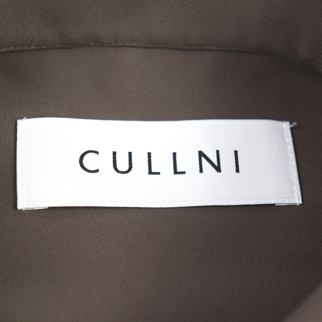 Pristine CULLNI Long sleeve shirt Dry Double Satin Pocket Shirt 2 24-SS-019