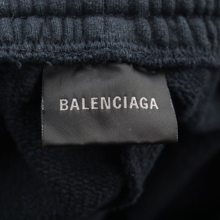 BALENCIAGA パンツ ローレル バギー スウェットパンツ ダメージ加工 バギーコットン メンズ XS 740028