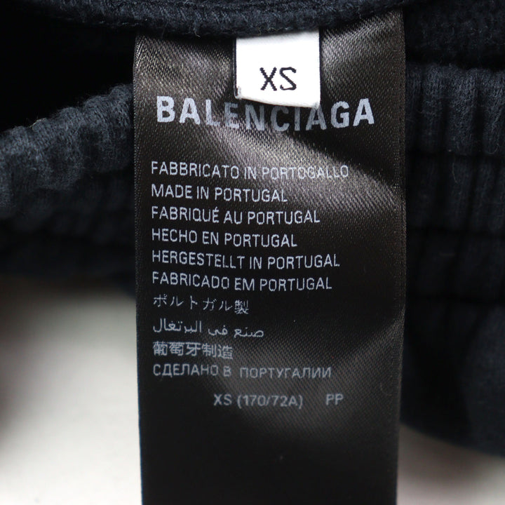 BALENCIAGA パンツ ローレル バギー スウェットパンツ ダメージ加工 バギーコットン メンズ XS 740028