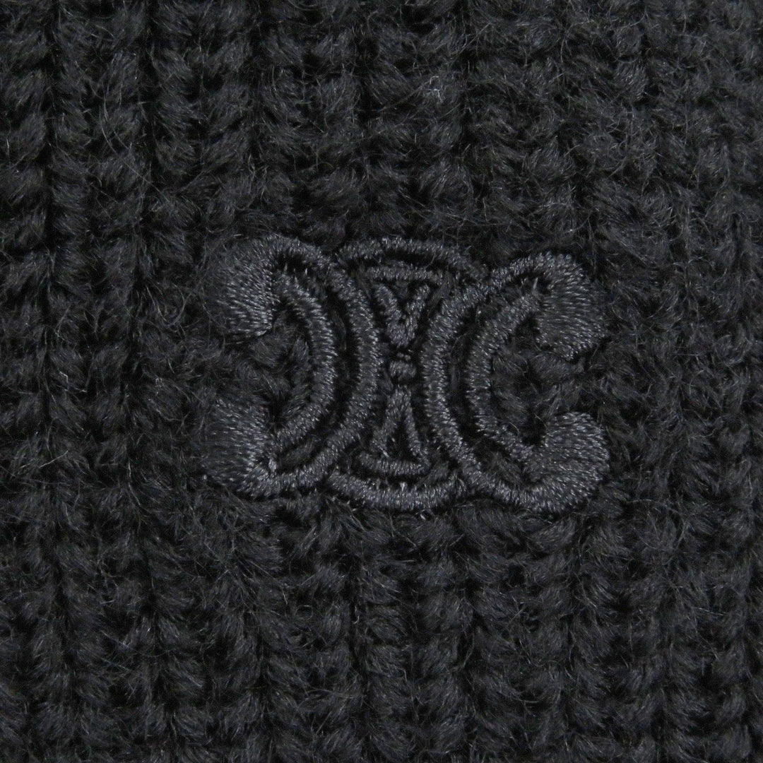 素晴らしいCELINEのエディ・トリオンフ刺繍トラッカーカラーセーター