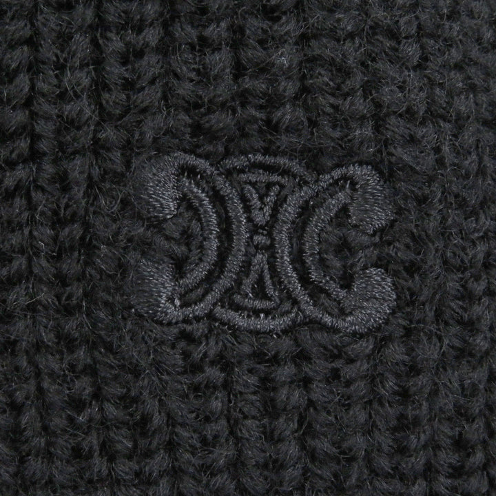 素晴らしいCELINEのエディ・トリオンフ刺繍トラッカーカラーセーター