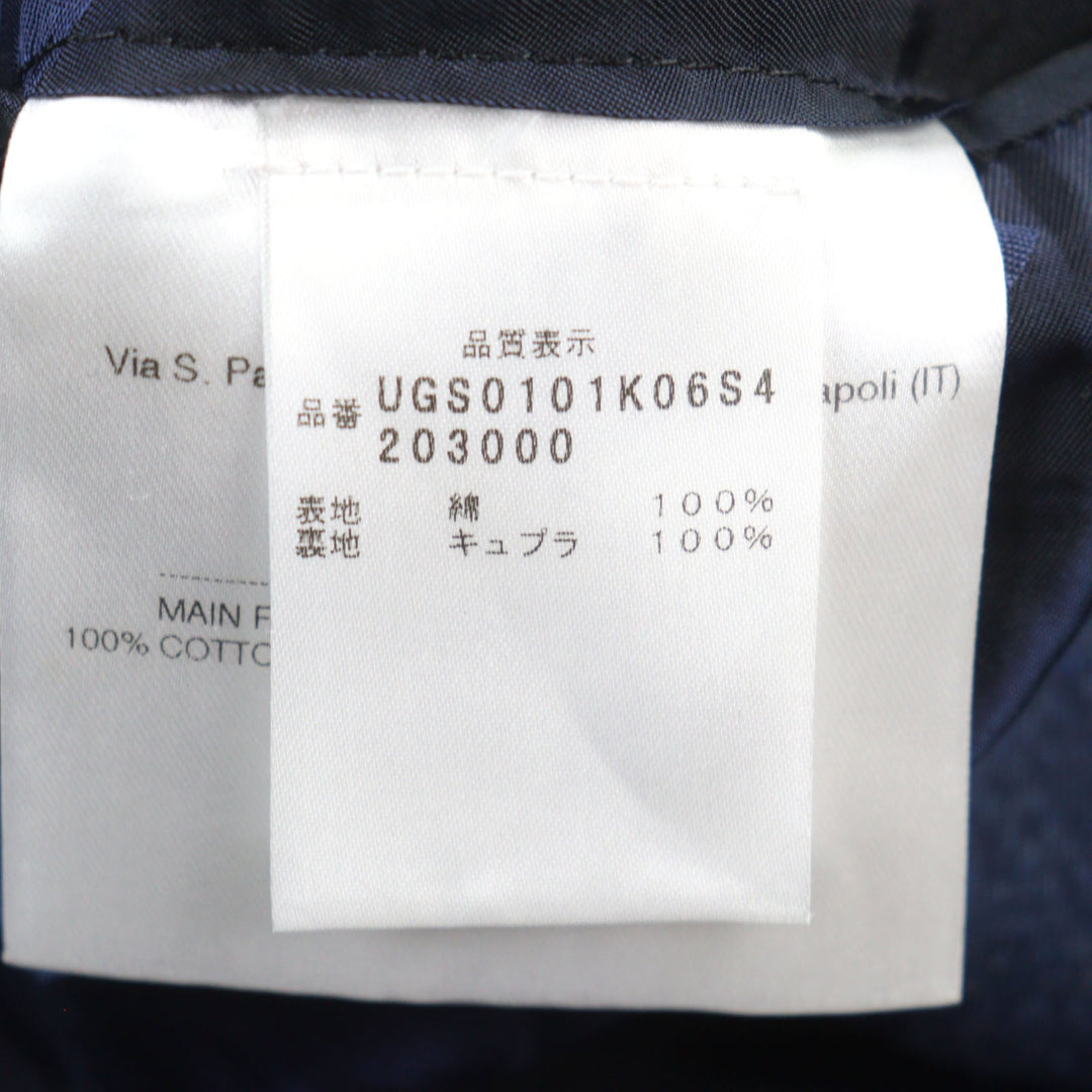 Great KITON tailored jacket All-over logo print, single-breasted 50 UGS0101K06S4203000