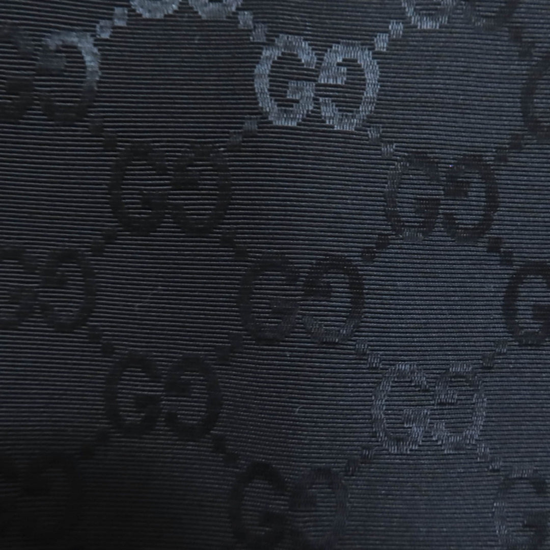 素晴らしい GUCCI パンツ GG柄 センタープレス コットン ブラック コットン レディース 36 664408