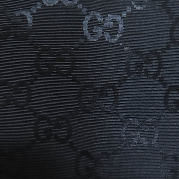 素晴らしい GUCCI パンツ GG柄 センタープレス コットン ブラック コットン レディース 36 664408