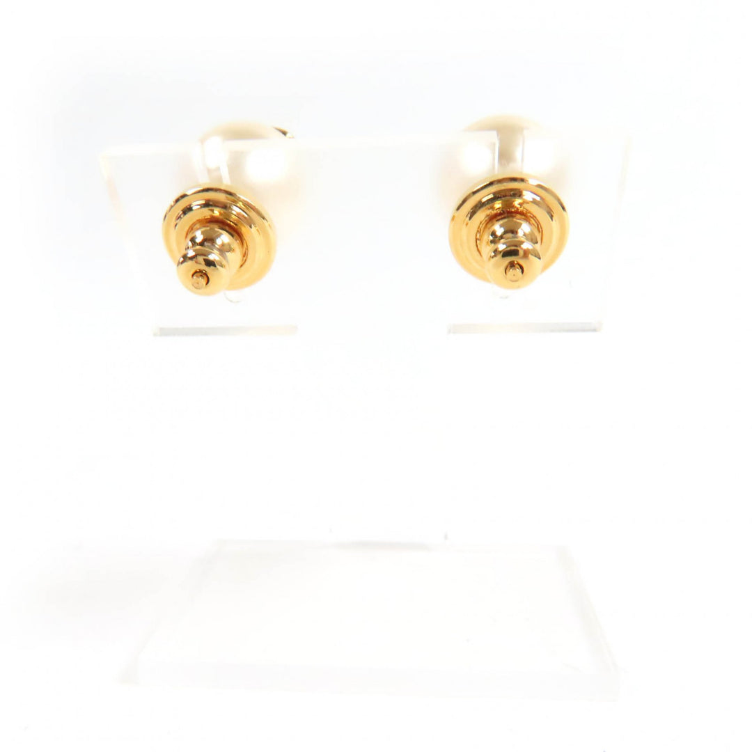 Excellent Valentino Garavani Pierce V logo signature with pearl gold Women