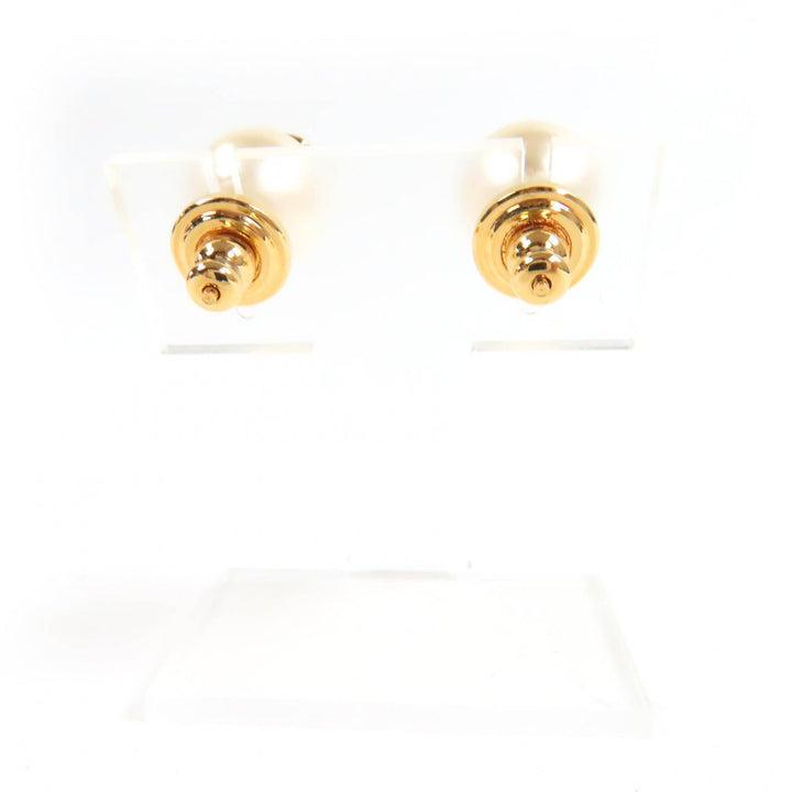 Excellent Valentino Garavani Pierce V logo signature with pearl gold Women