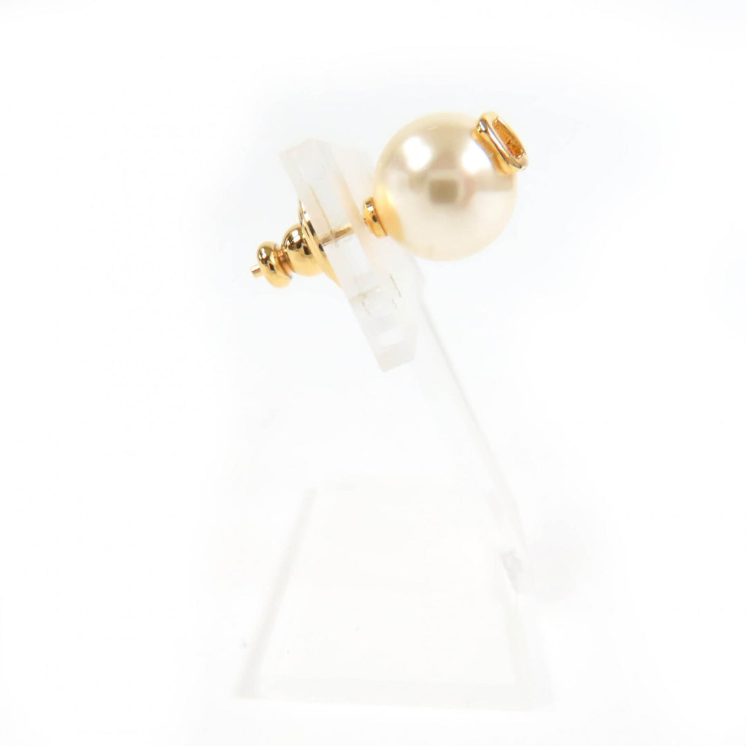 Excellent Valentino Garavani Pierce V logo signature with pearl gold Women