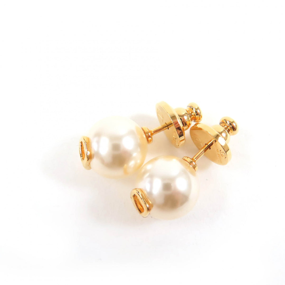 Excellent Valentino Garavani Pierce V logo signature with pearl gold Women
