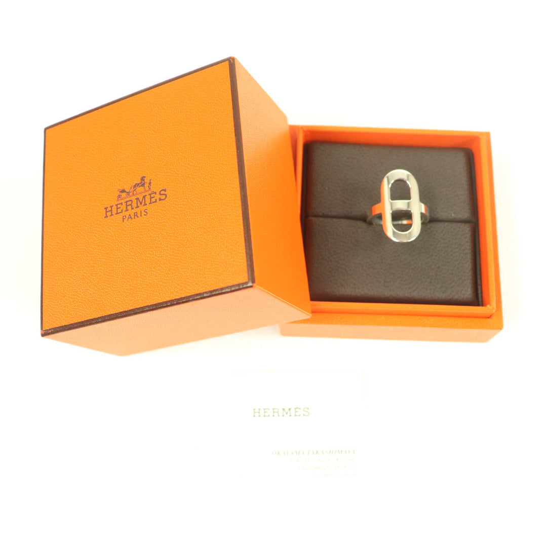 HERMES リング エバー・シェーヌ・ダンクル PM リング シルバー AG925 レディース 46