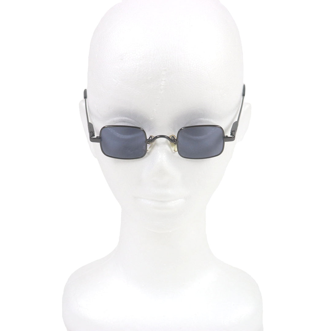 Great CHANEL sunglasses Square-framed sunglasses with logo Gunmetal