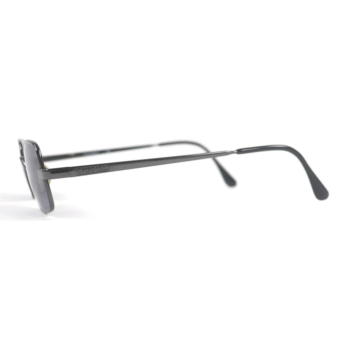 Great CHANEL sunglasses Square-framed sunglasses with logo Gunmetal