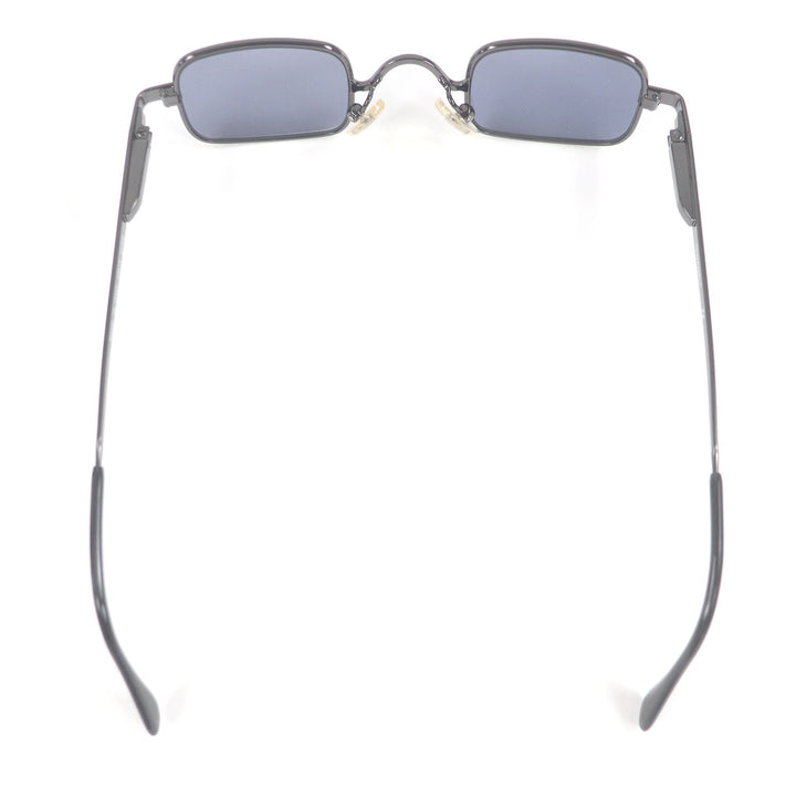 Great CHANEL sunglasses Square-framed sunglasses with logo Gunmetal