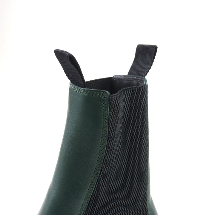 新品BURBERRYブーツ クリーパーチェルシーブーツ サイドゴア＆チャンキーラバーソール 39 8074918
