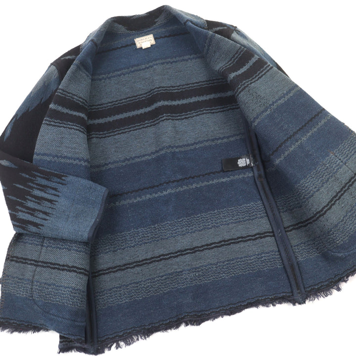 Pristine RRL Jacket Indigo Native Belted Rug multicolor cotton men