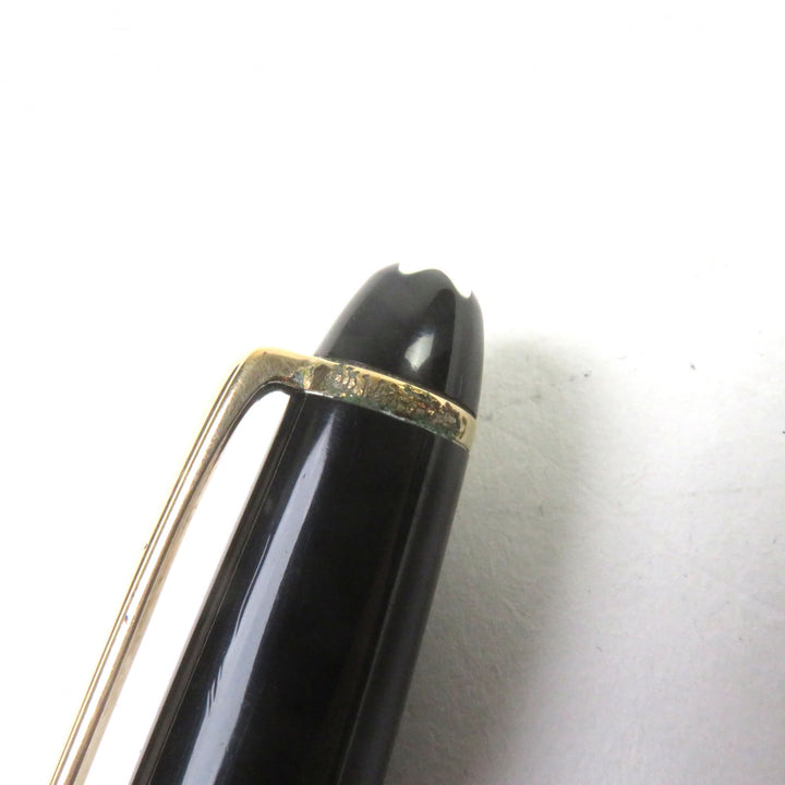 Very Good MONTBLANC Ballpoint pen Meisterstück Classic White Star Twist style