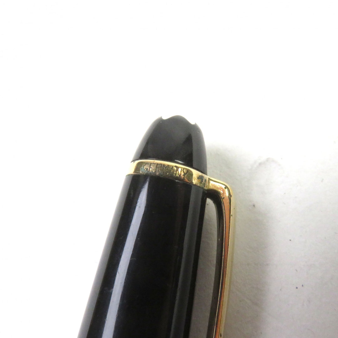 MONTBLANC Ballpoint pen Meisterstück Classic Logo engraved White Star Twist