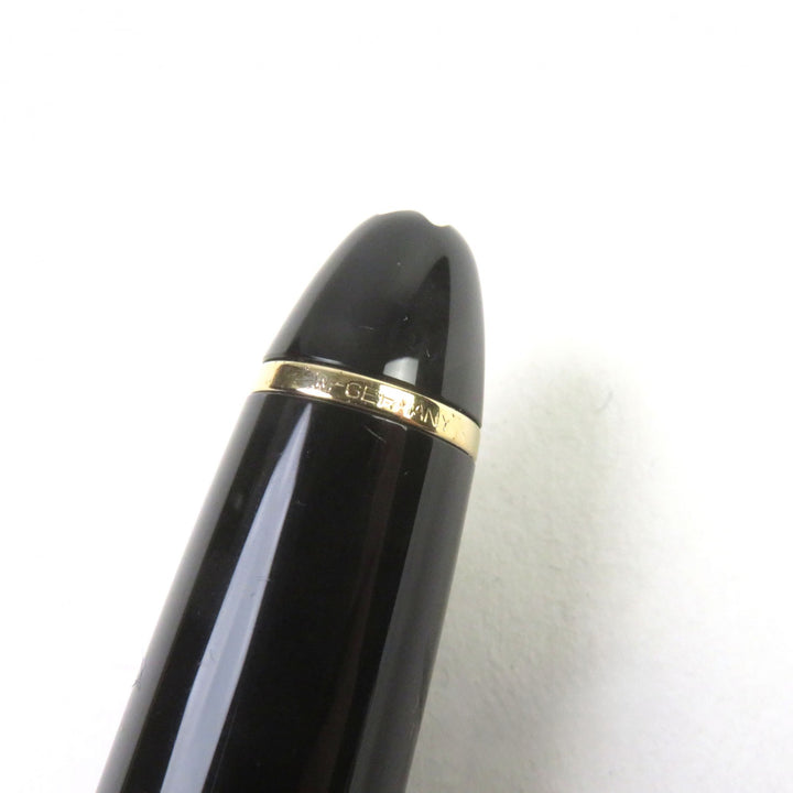 MONTBLANC fountain pen Meisterstück 146 Logo engraved White Star Suction 14K