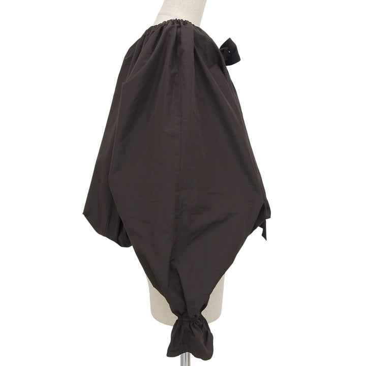 Excellent PATOU blouse Brown polyester Women 34 21AA4-T0026-11