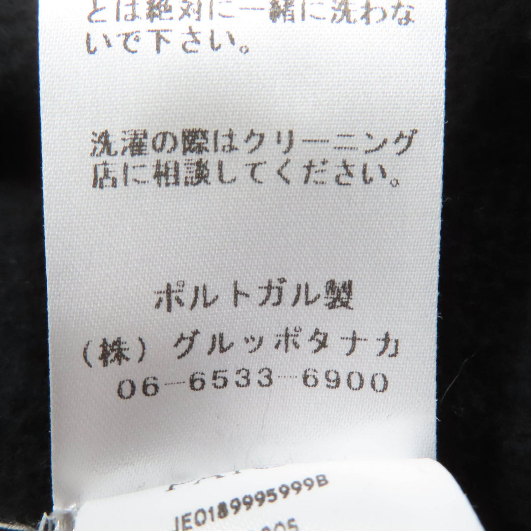 エクセレント PATOU スウェット バックロゴ 長袖 ブラック コットン レディース M 21PA1-JE018-95