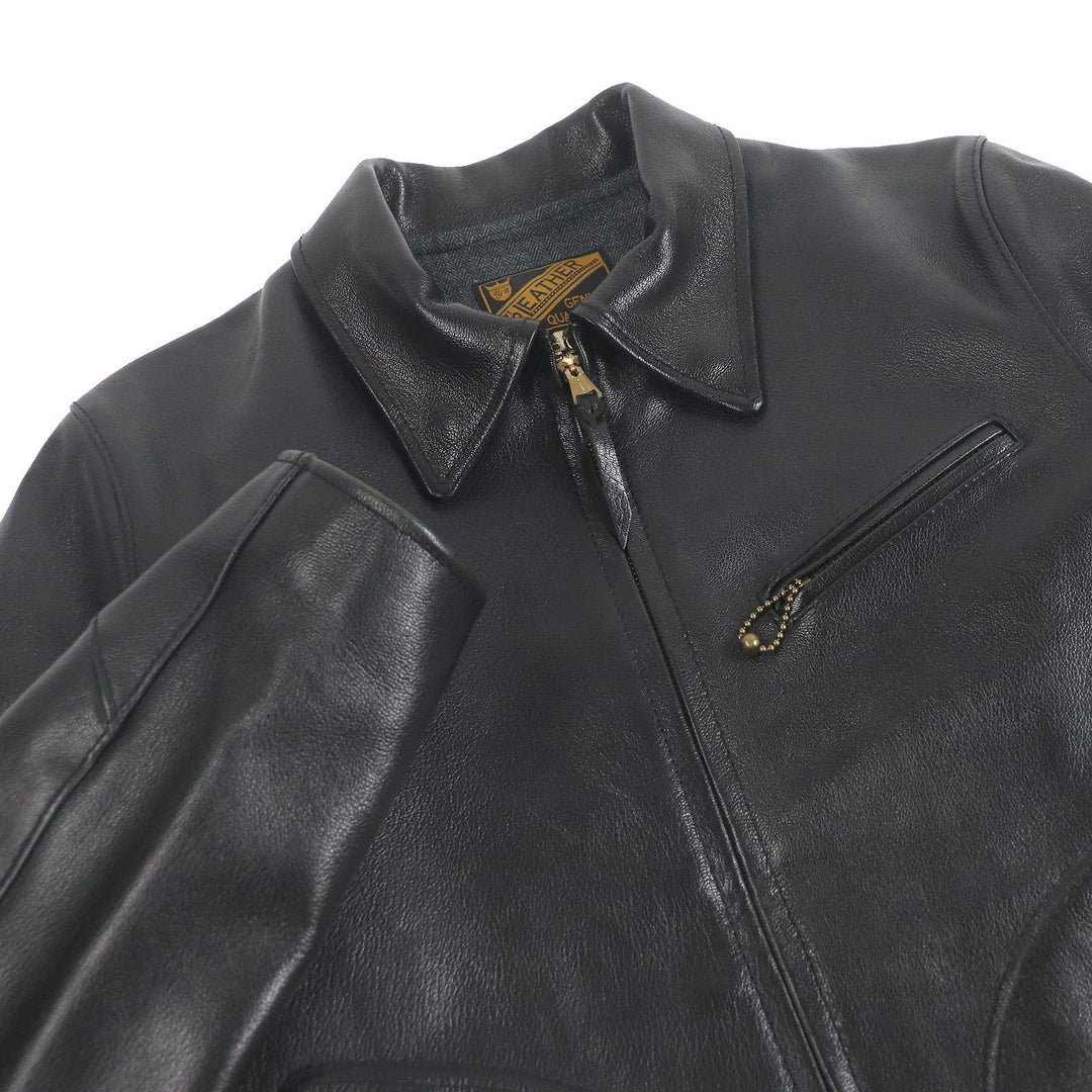 優れたY'2 LEATHERレザージャケットGOAT SKIN SPORTS JKTゴートスキン38 GR-45