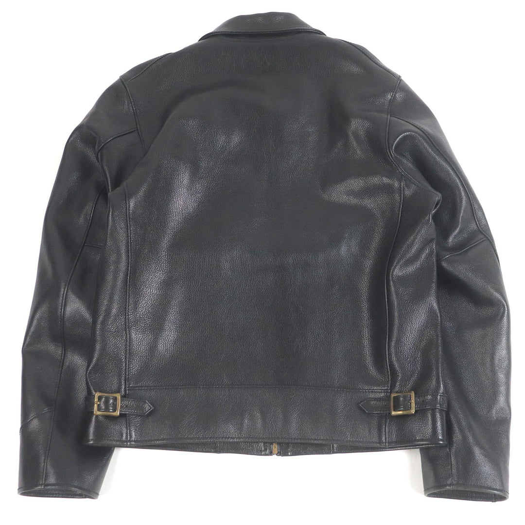 優れたY'2 LEATHERレザージャケットGOAT SKIN SPORTS JKTゴートスキン38 GR-45