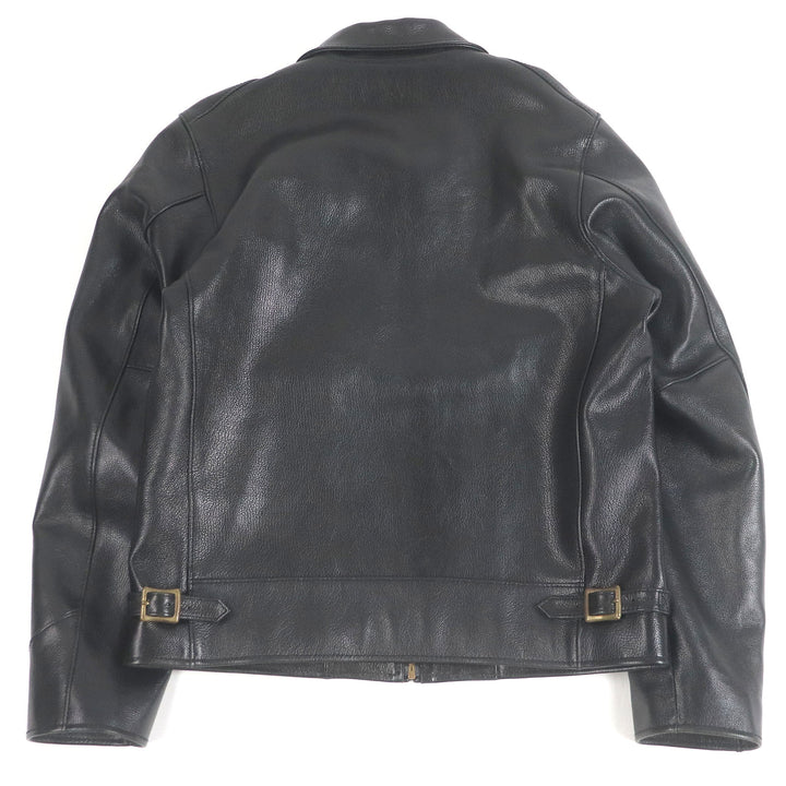 優れたY'2 LEATHERレザージャケットGOAT SKIN SPORTS JKTゴートスキン38 GR-45