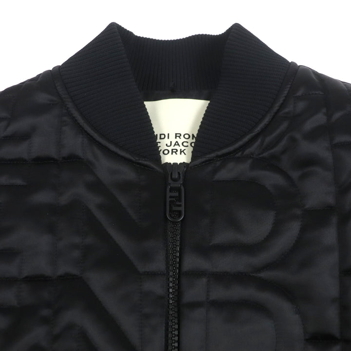 Excellent FENDI×MARC JACOBS Bomber jacket black Nylon mens XS FAN104