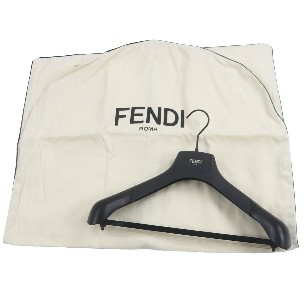 Excellent FENDI×MARC JACOBS Bomber jacket black Nylon mens XS FAN104