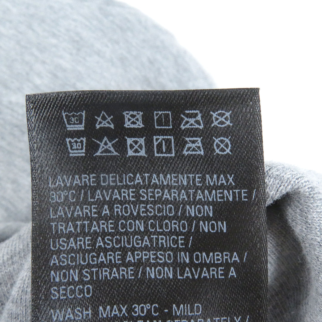 Excellent BALENCIAGA hoodie BOXING LINED HOODIE Crack logo pullover gray