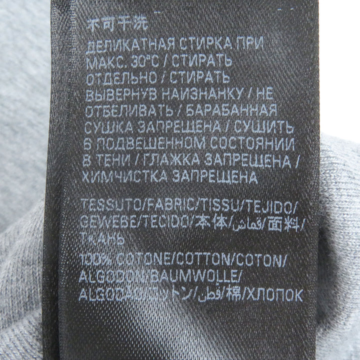 素晴らしい BALENCIAGA パーカー BOXING LINED HOODIE クラックロゴ プルオーバー グレー