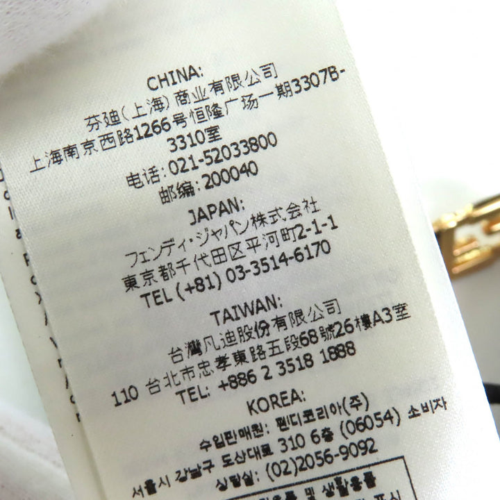 新品フェンディのツーピースセット、ズッカ柄の裏地、FFロゴ柄、メタリックの水着、36 FXBH60