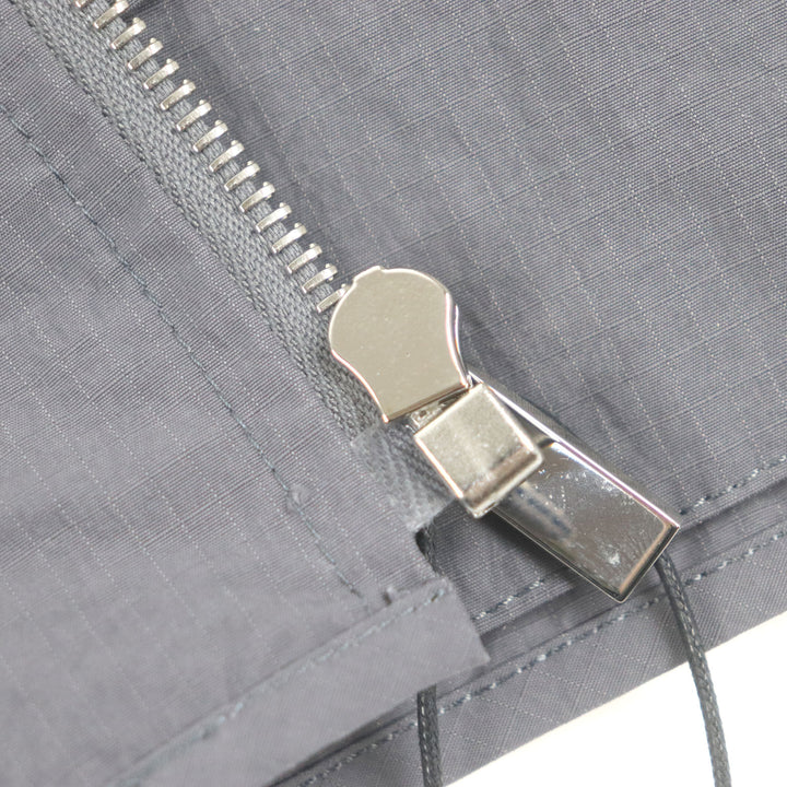 Pristine DIOR Best Multi Pocket Zipup Vest gray Nylon mens 52 383C670A5771