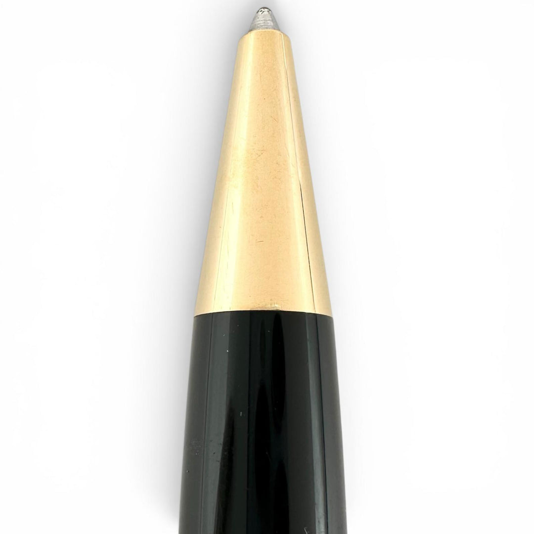 Very Good MONTBLANC Ballpoint pen Meistersteck White Star Twist Type black mens