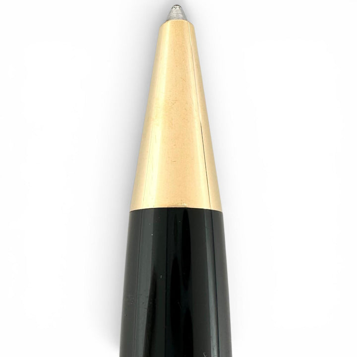 Very Good MONTBLANC Ballpoint pen Meistersteck White Star Twist Type black mens