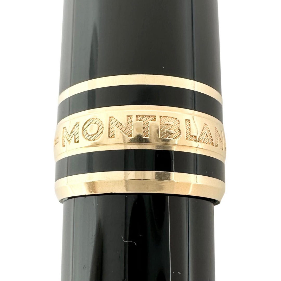 Very Good MONTBLANC Ballpoint pen Meistersteck White Star Twist Type black mens