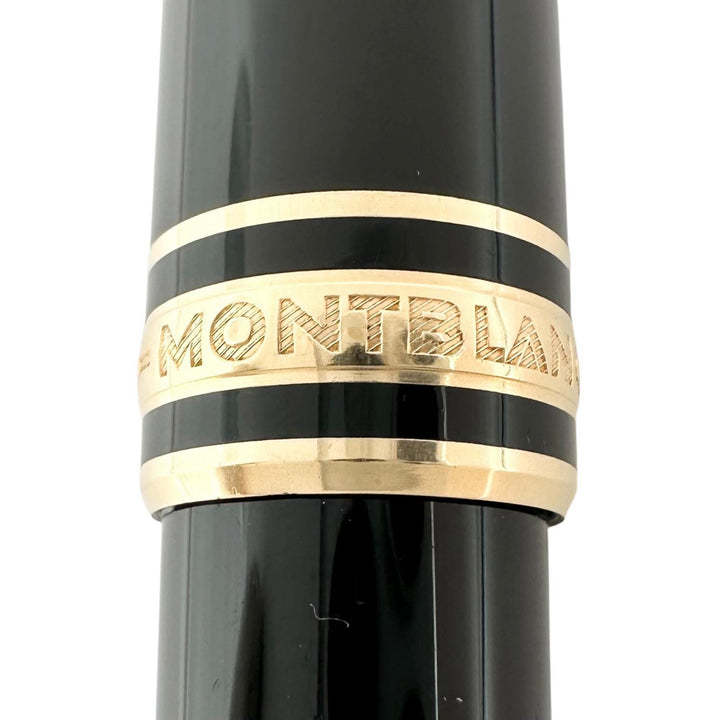 Very Good MONTBLANC Ballpoint pen Meistersteck White Star Twist Type black mens