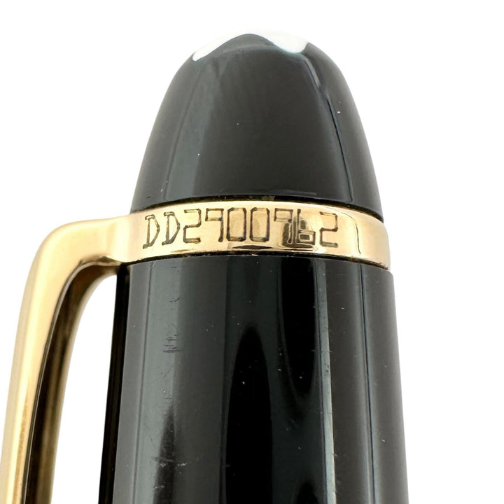 Very Good MONTBLANC Ballpoint pen Meistersteck White Star Twist Type black mens