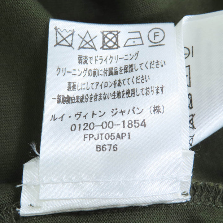 Excellent LOUIS VUITTON Short sleeve T-shirt khaki cotton Women XL