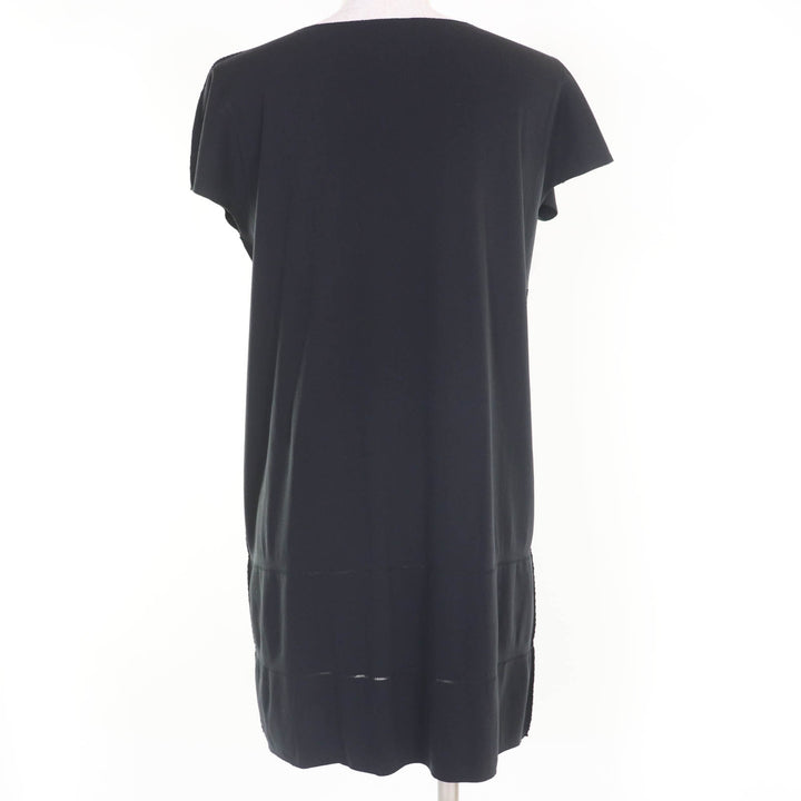PLEATS PLEASE ワンピース A.POC 半袖 ブラック ナイロン レディース 3 PP54LT913 美品