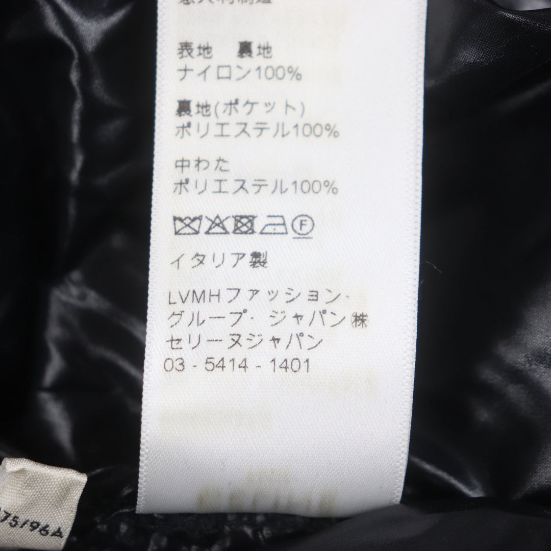 非常に良い CELINE ジャケット オレンジ ブラック ナイロン メンズ 52 2W430487O