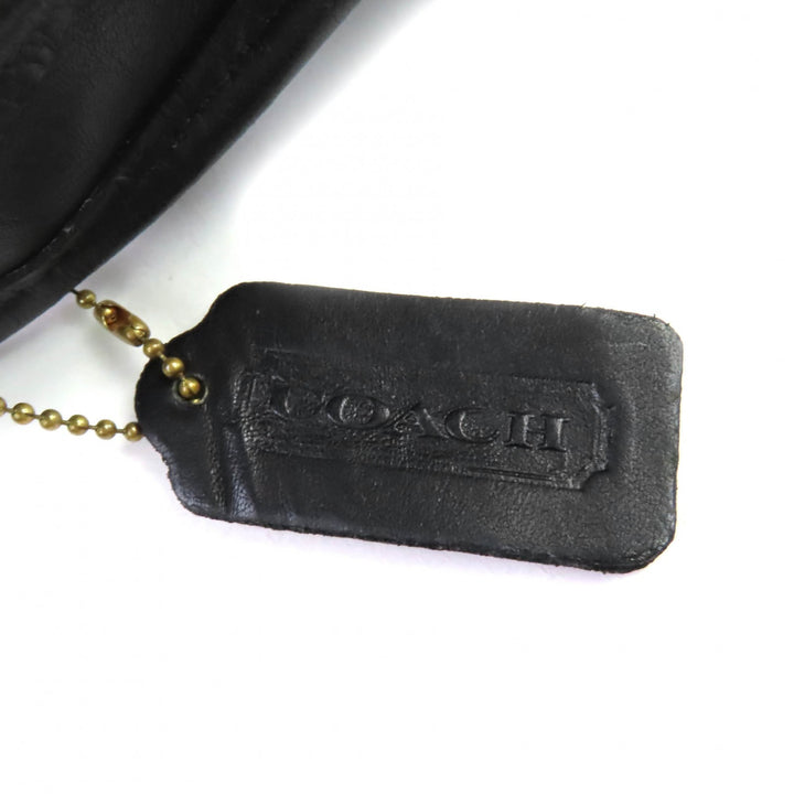 素晴らしい COACH ショルダーバッグ エルゴ ブラック グローブレザー レディース 9025