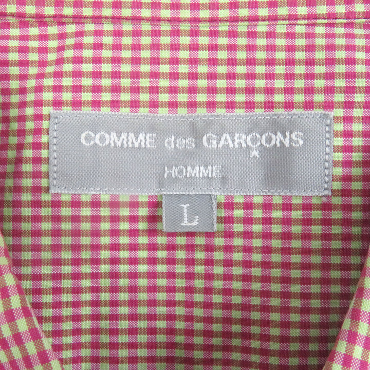 Great COMME des GARCONS HOMME Long sleeve shirt AD2003 Tanaka Homme Archive