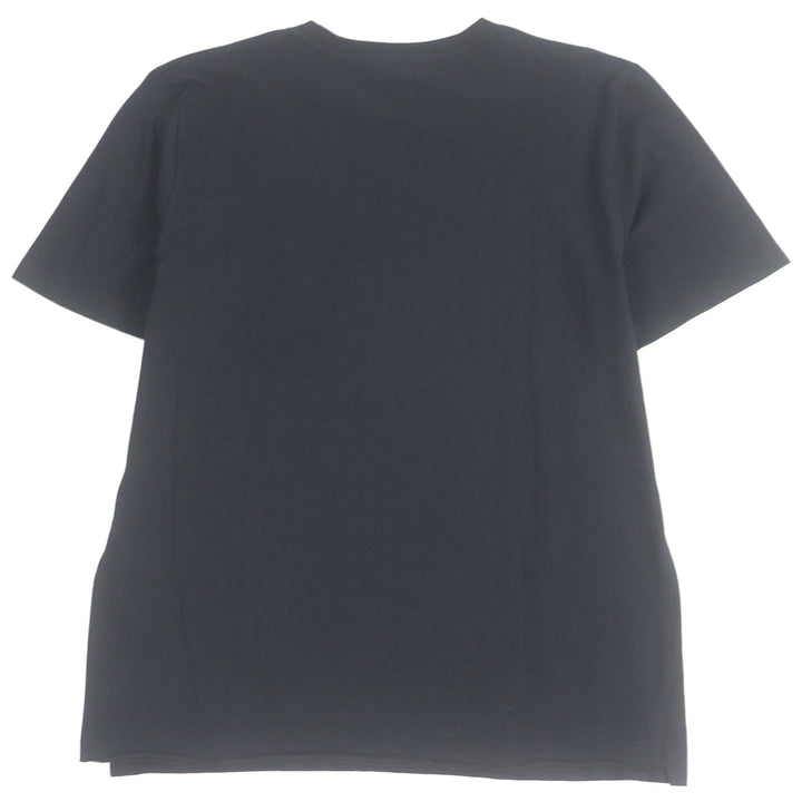 素晴らしい SAINT LAURENT PARIS 半袖Tシャツ フロントロゴプリント 半袖 ブラック