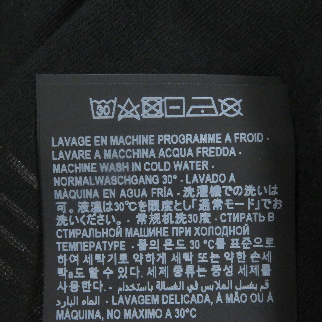 素晴らしい SAINT LAURENT PARIS 半袖Tシャツ フロントロゴプリント 半袖 ブラック