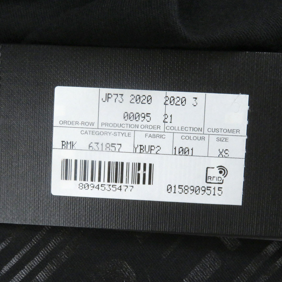 素晴らしい SAINT LAURENT PARIS 半袖Tシャツ フロントロゴプリント 半袖 ブラック