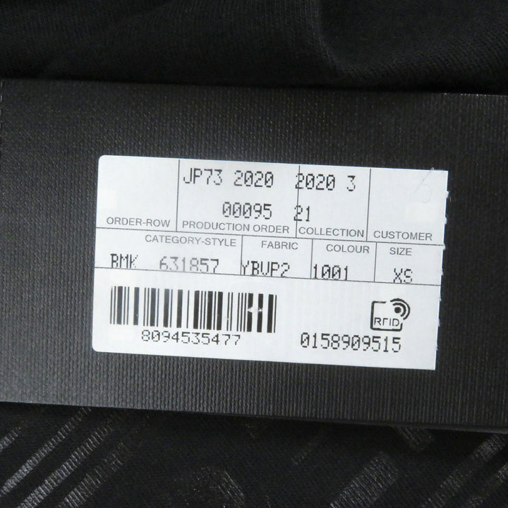 素晴らしい SAINT LAURENT PARIS 半袖Tシャツ フロントロゴプリント 半袖 ブラック