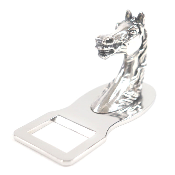 素晴らしいHERMESその他のアクセサリーShuval Horseボトルオープナーシルバーメタルメンズ