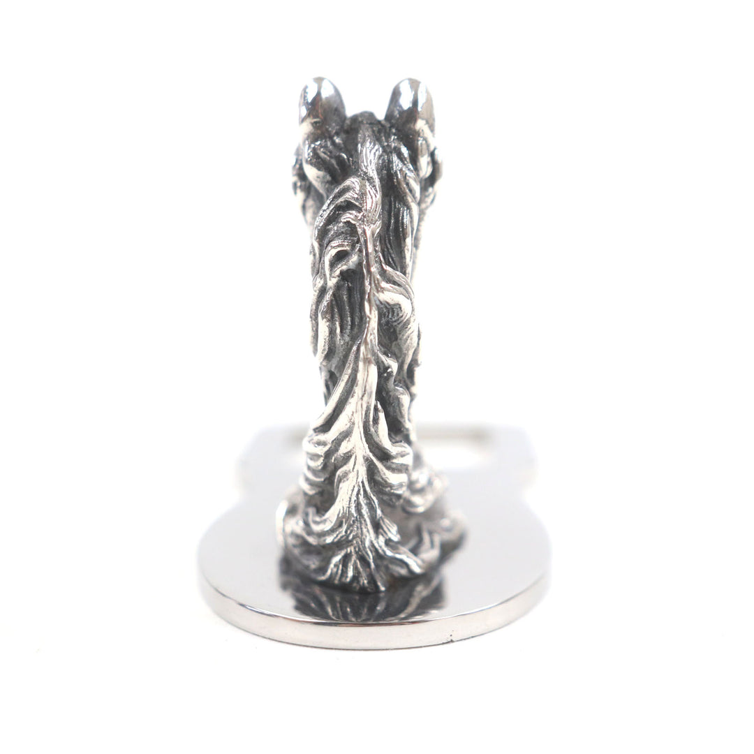 素晴らしいHERMESその他のアクセサリーShuval Horseボトルオープナーシルバーメタルメンズ