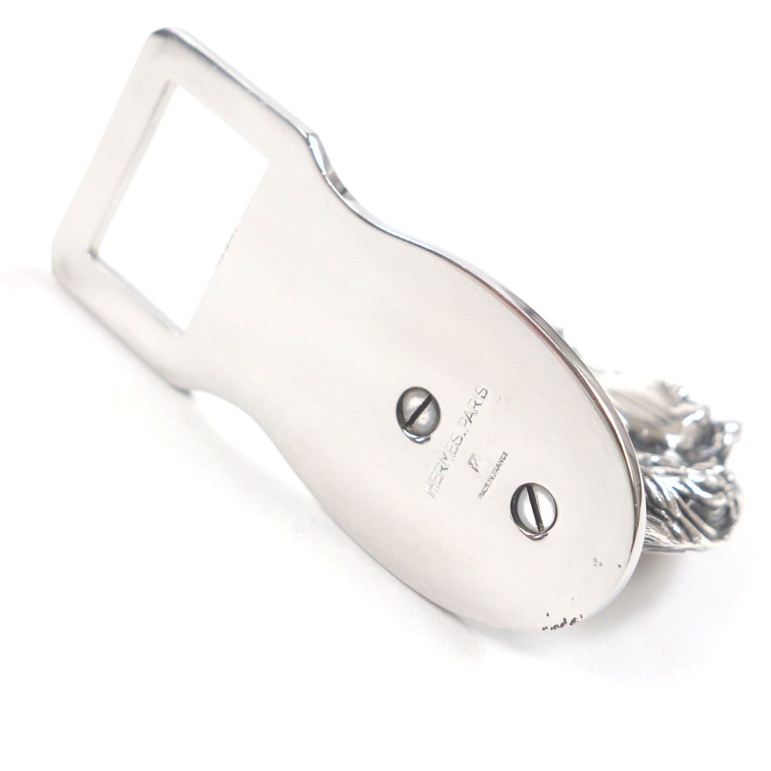 Great HERMES Other accessories Shuval Horse Bottle Opener Silver metal mens