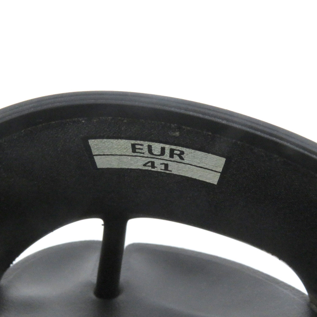 Great Maison Margiela 22 Sandals Tabi slide black rubber mens 41